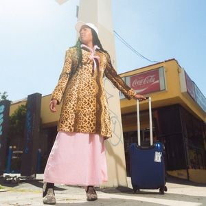 Zelda Cheetah Print Coat